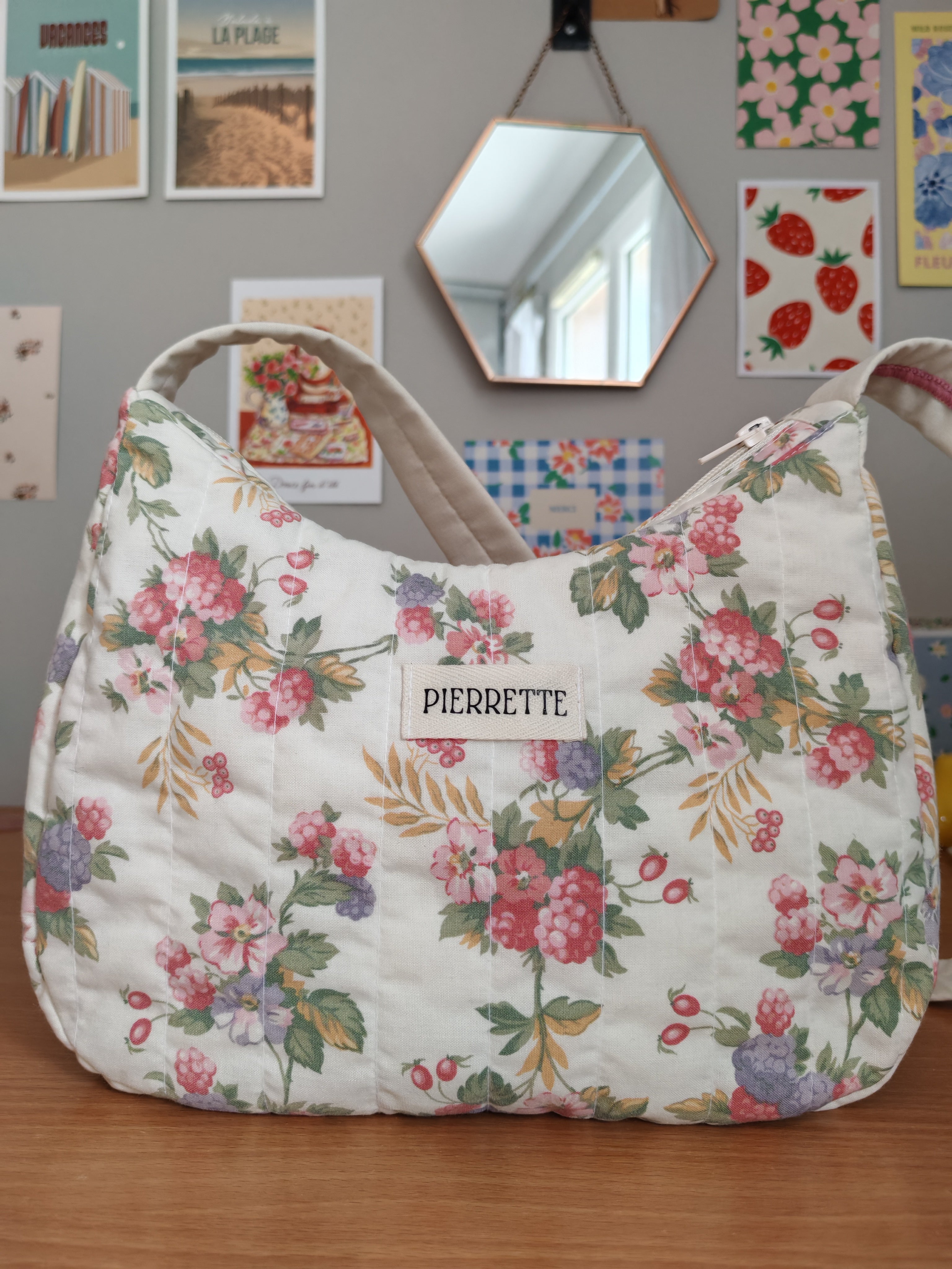 Sac Pivoine – Baies rouges