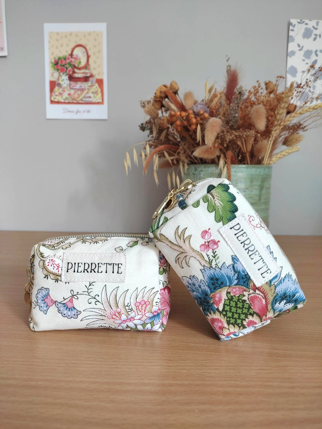 Mini trousse Capucine - Coton fleuri
