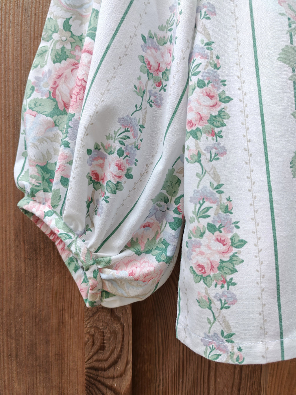 Blouse Cyclamen – Fleurs vintage
