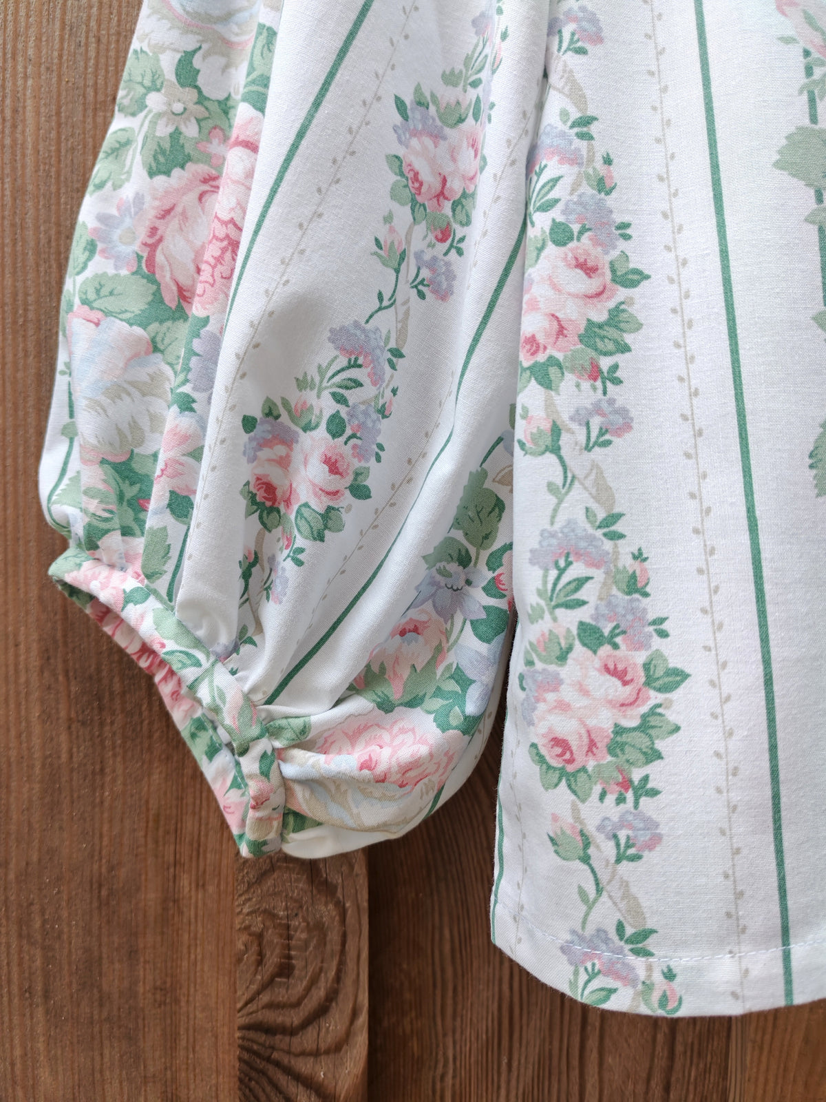 Blouse Cyclamen – Fleurs vintage
